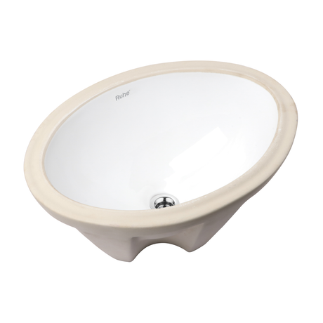 Simple Counter Wash Basin (White) - by Ruhe