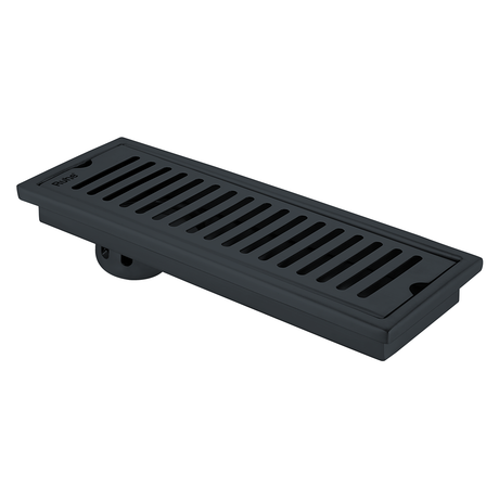 Vertical Shower Drain Channel (18 x 5 Inches) Black PVD Coated
