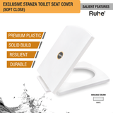 Exclusive Stanza Toilet Seat Cover (Soft Close) features and benefits