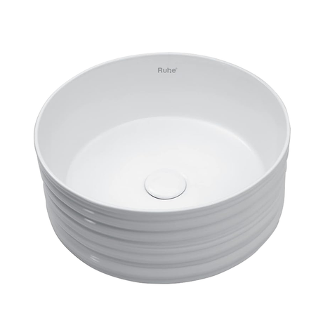 Diya Table-Top Wash Basin (White) - by Ruhe®