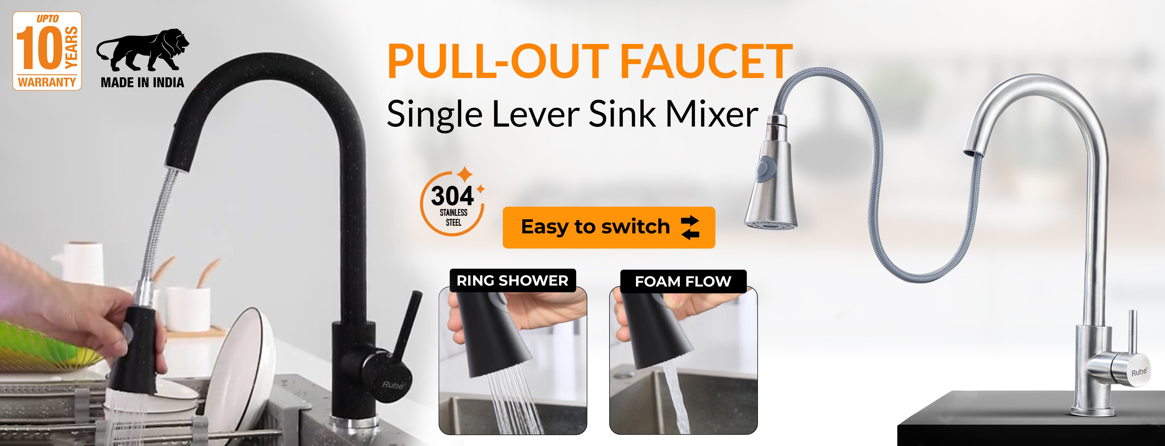 New Website banner pull down faucet 2