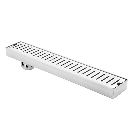 Vertical Shower Drain Channel (40 x 3 Inches) with Cockroach Trap (304 Grade)