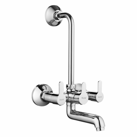 Pavo Wall Mixer Brass Faucet with L Bend