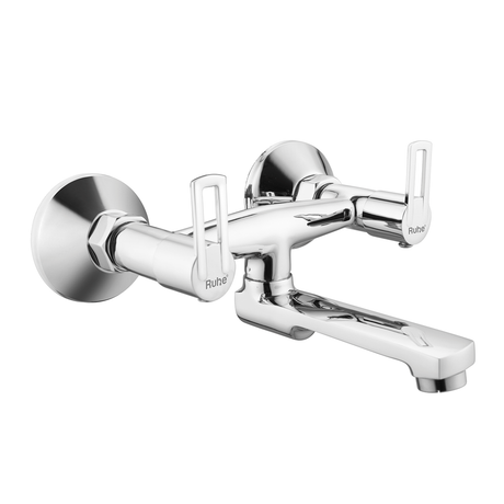 Kubix Wall Mixer Brass Faucet (Non-Telephonic)
