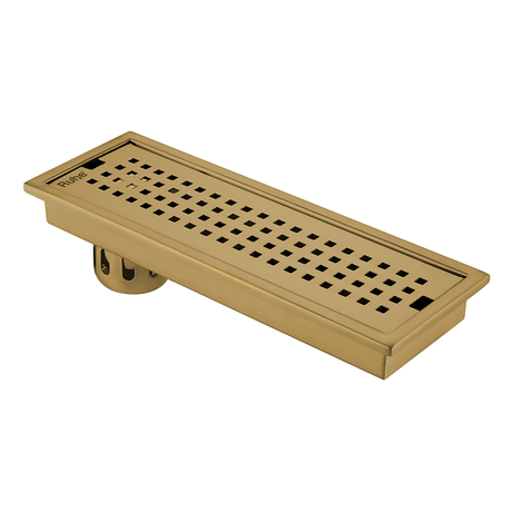 Palo Shower Drain Channel (12 x 4 Inches) YELLOW GOLD