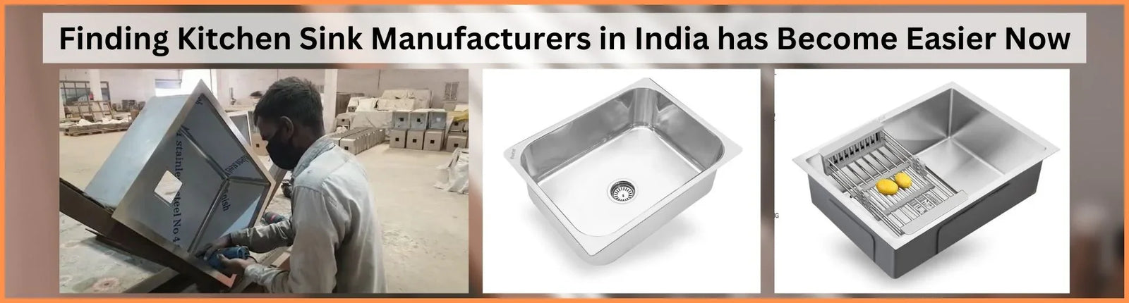 Finding Kitchen Sink Manufacturers in India has Become Easier Now