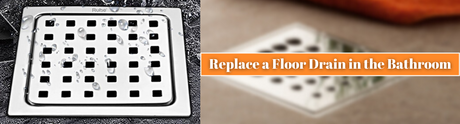 How to Replace a Floor Drain in the Bathroom