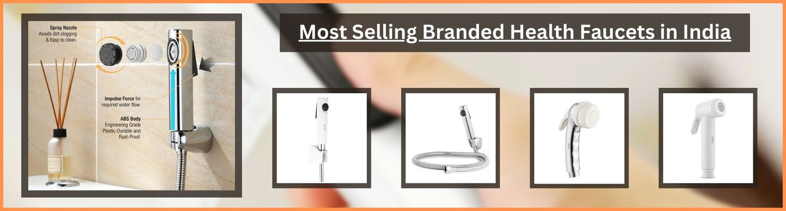 Most Selling Branded Health Faucets in India