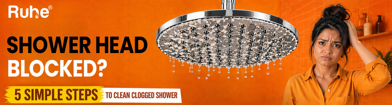 Shower Head Blocked? 5 Simple Steps to Clean Clogged Shower