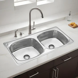 double sink kitchen