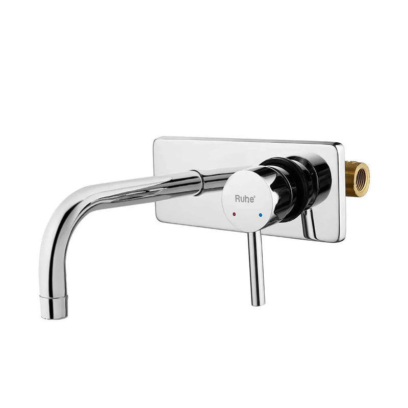 Kara Single Lever Wall-mount Wash Basin Mixer Tap (Complete Set)