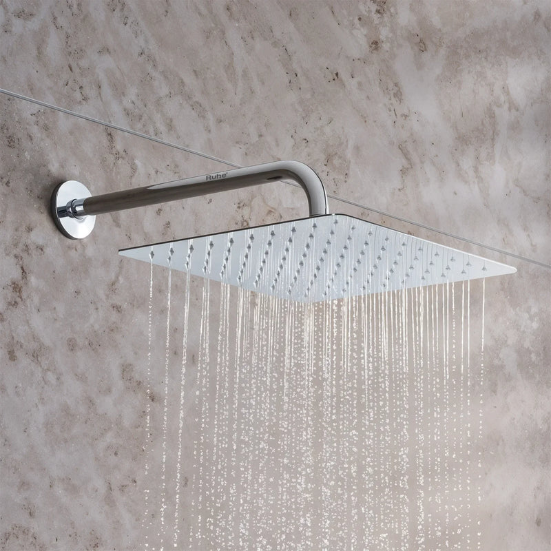 Ultra Sleek 304-Grade SS Overhead Shower (Color Plated)