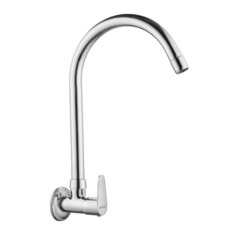 Eclipse Wall Mount Kitchen Sink Tap with Swivel Spout