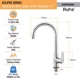 Eclipse Deck Mount Wash Basin Tap with Swivel Spout