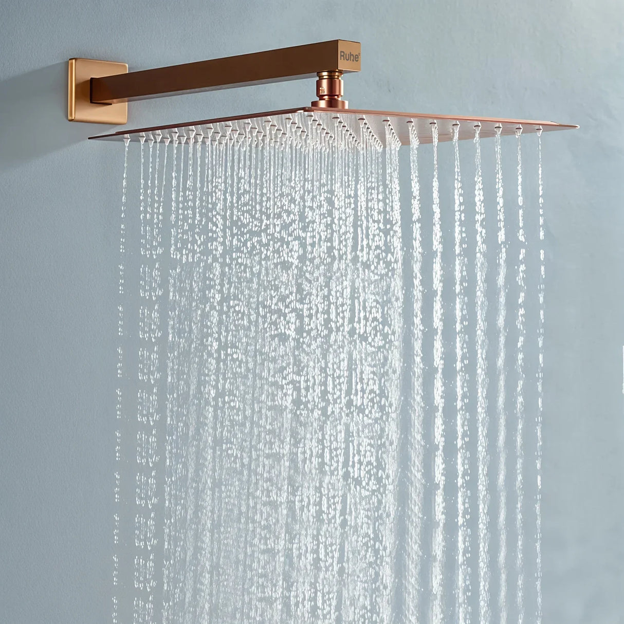 Ultra Sleek 304-Grade SS Overhead Shower (Color Plated)