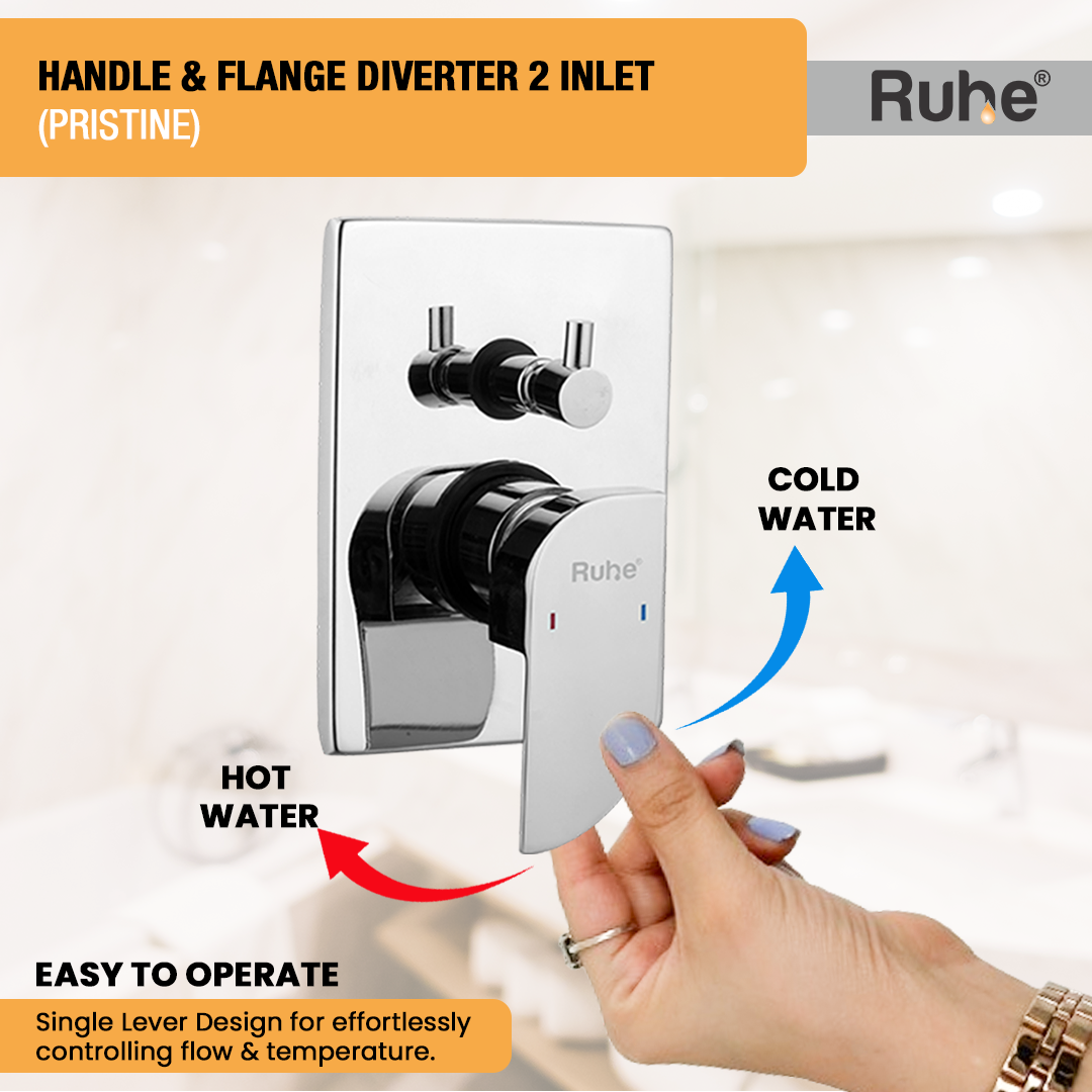 Pristine Upper Part for Diverter (Compatible with 2-Inlet Diverters) – by Ruhe