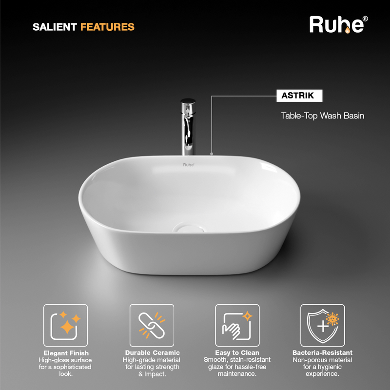 Astrik Table Top Wash Basin