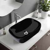 Norma Table-Top Wash Basin (Black) - by Ruhe