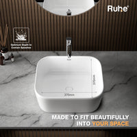 Ant Table-Top Wash Basin (depth)