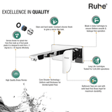 Pristine Single Lever Wall-mount Wash Basin Mixer Tap (Complete Set) - by Ruhe®