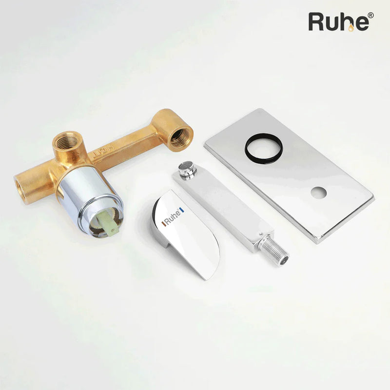 Pristine Single Lever Wall-mount Wash Basin Mixer Tap (Complete Set)
