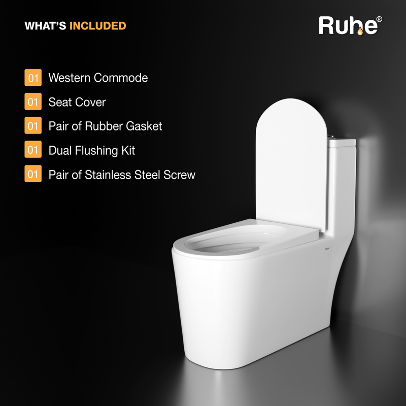 Fabia One-Piece Western Commode