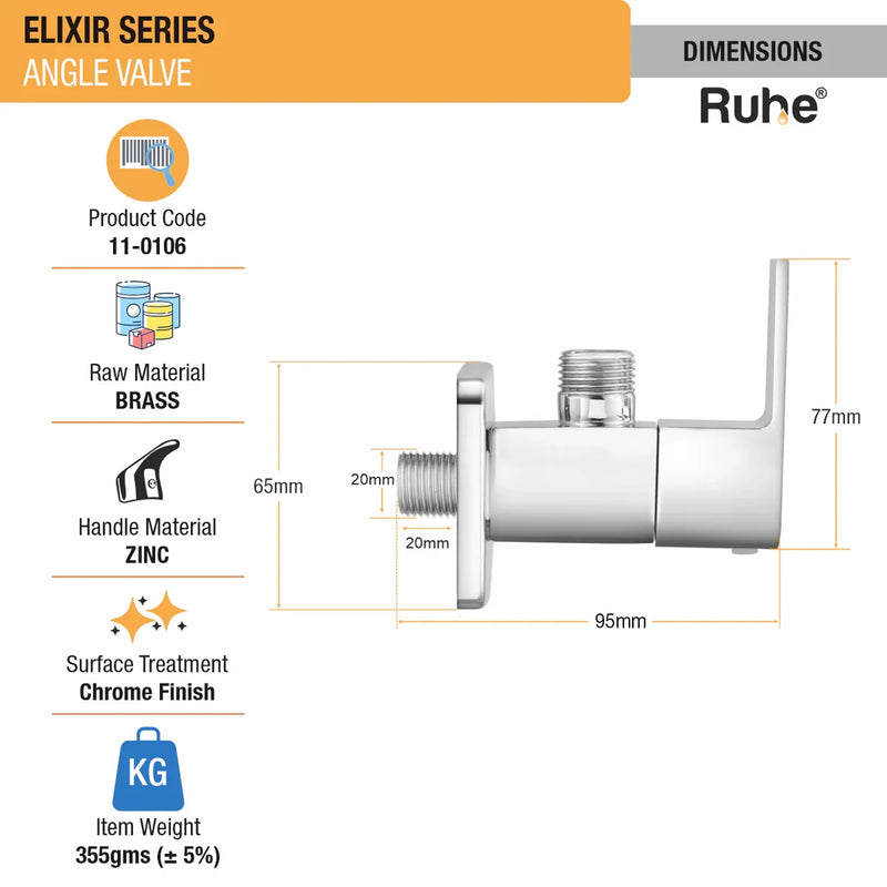 Elixir Angle Valve
