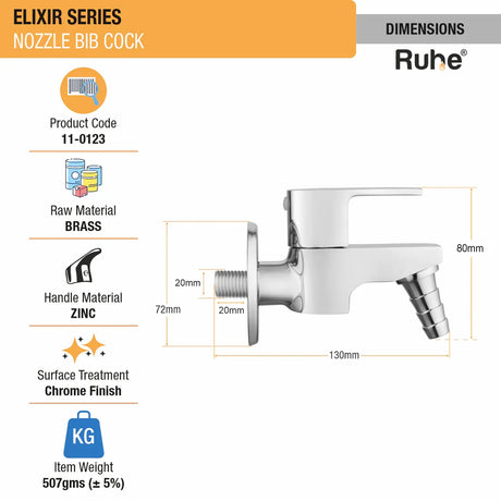 Elixir Nozzle Bib Tap