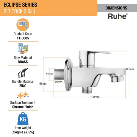 Eclipse Two Way Bib Tap