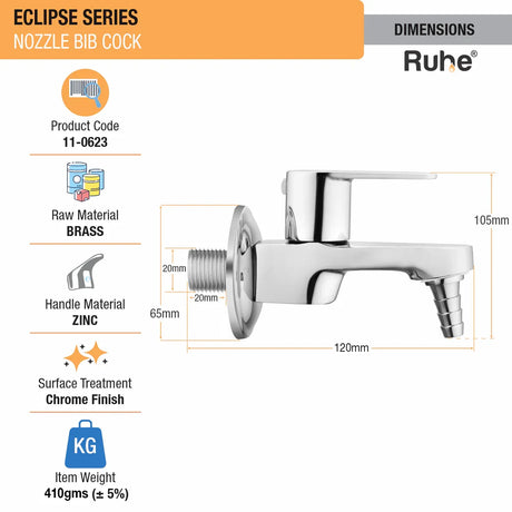 Eclipse Nozzle Bib Tap