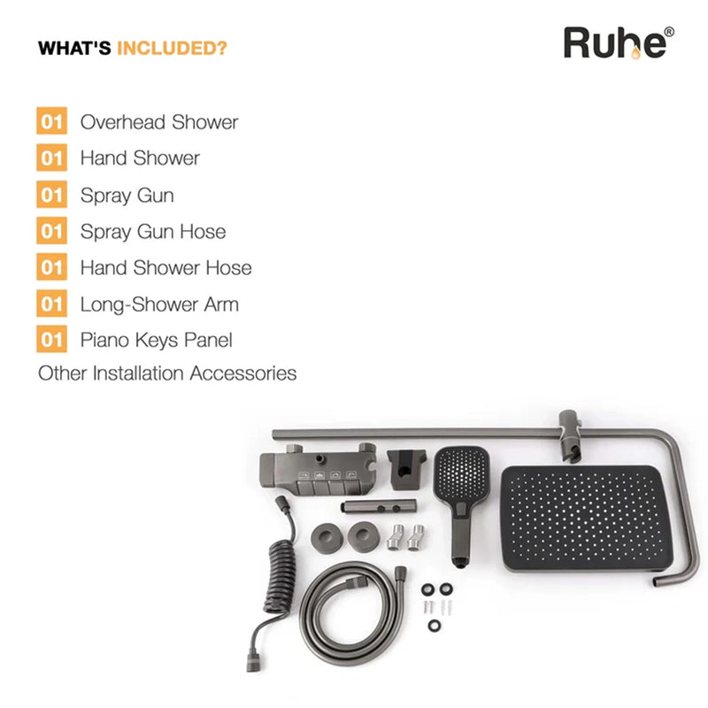 Drizzle Smart Shower Panel Set