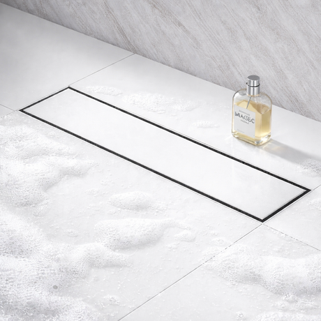 Tile-Insert Shower Drain Channel (4 Inches)