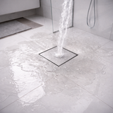 Tile-Insert Shower Drain Channel (5 x 5 Inches)