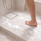 Tile-Insert Shower Drain Channel (5 x 5 Inches)