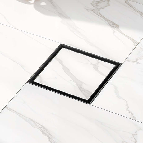 Tile-Insert Shower Drain Channel (5 x 5 Inches)