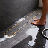 Tile-Insert Shower Drain Channel (4 Inches)