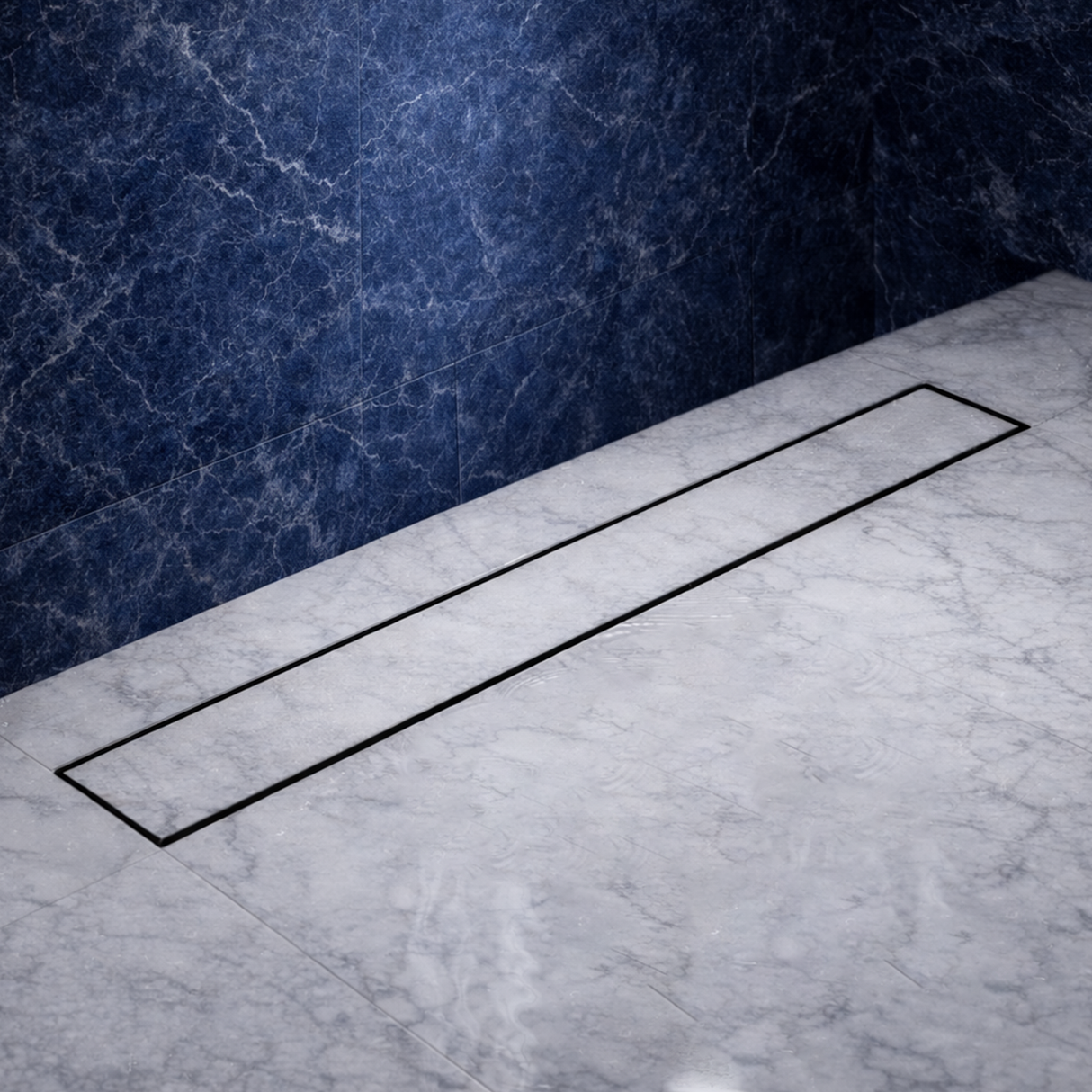 Tile-Insert Shower Drain Channel (4 Inches)
