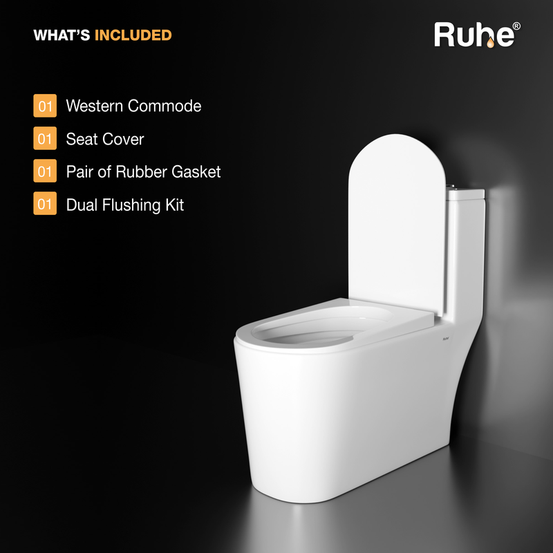 Fabia One-Piece Western Commode