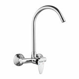 Eclipse Single Lever Wall-mount Kitchen Sink Mixer Tap with Swivel Spout