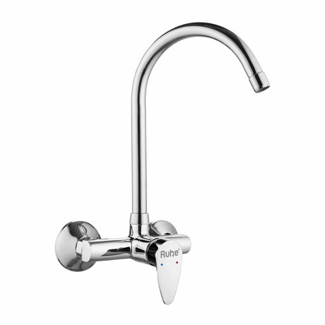 Eclipse Single Lever Wall-mount Kitchen Sink Mixer Tap with Swivel Spout