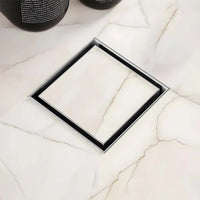 Tile-Insert 304-Grade Square Floor Drain with Cockroach Trap (4 x 4 Inches) – Matt Steel