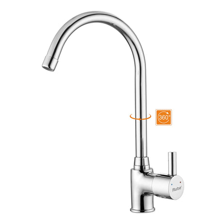 Kara Single Lever Deck-mount Kitchen Sink Mixer Tap with Swivel Spout
