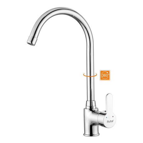 Pavo Single Lever Deck-mount Kitchen Sink Mixer Tap with Swivel Spout