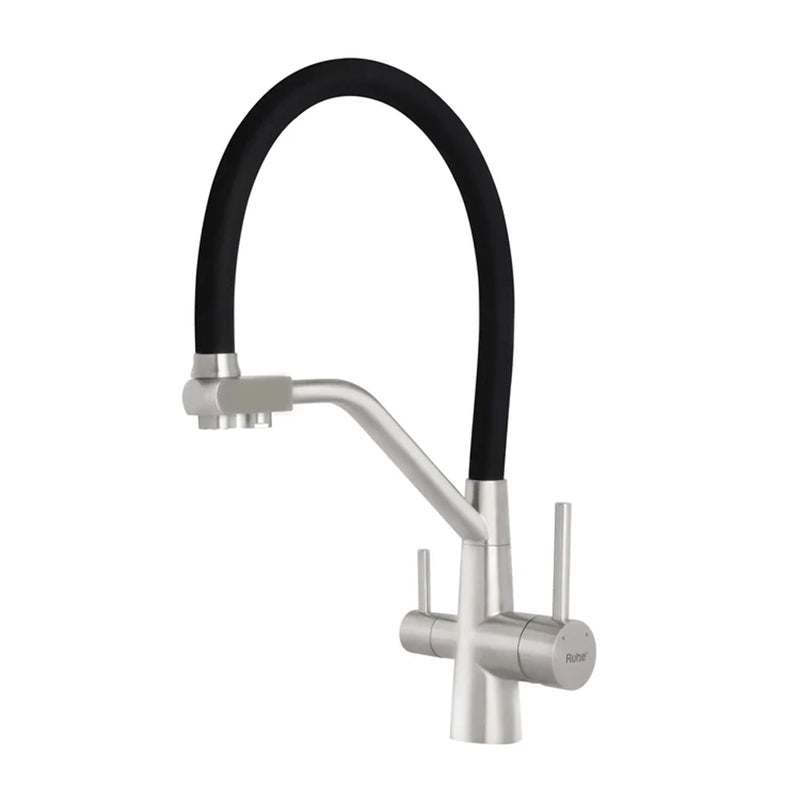 Wind Table Mount Sink Mixer Faucet with RO Water Supply