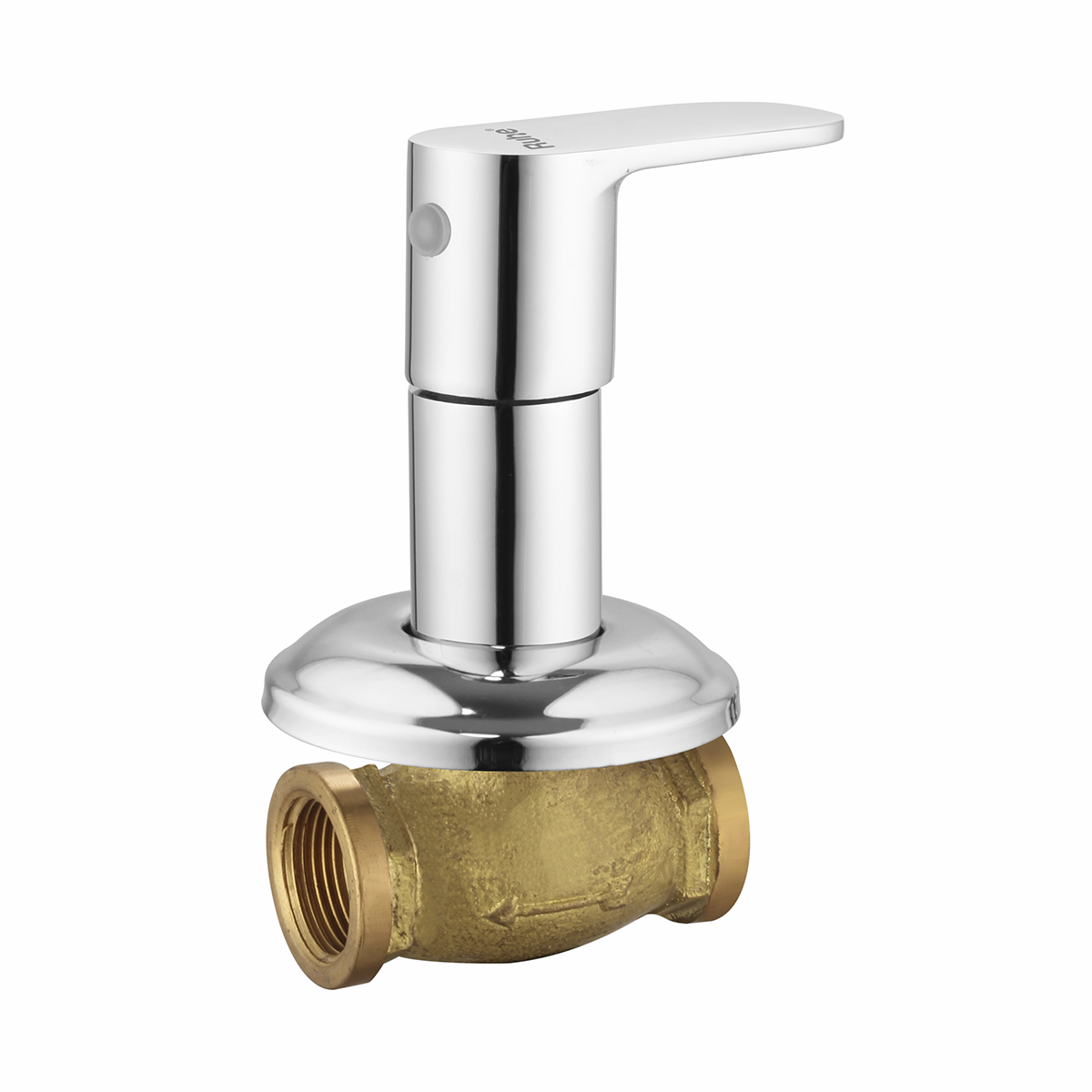 Demure Concealed Stop Valve Brass Faucet (15mm)- by Ruhe®