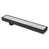 Marble-Insert Shower Drain Channel (3 Inches)