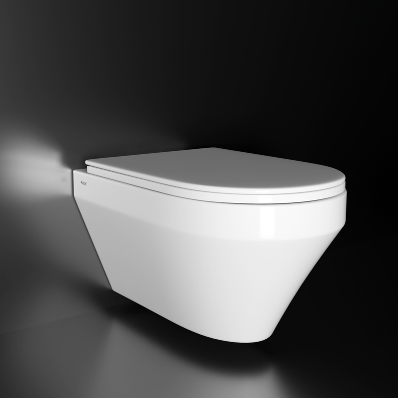 Raga Wall-Hung Western Commode