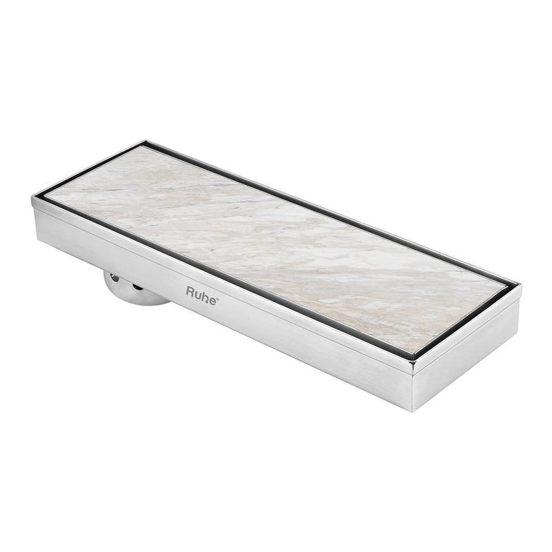 Tile-Insert Shower Drain Channel (4 Inches)