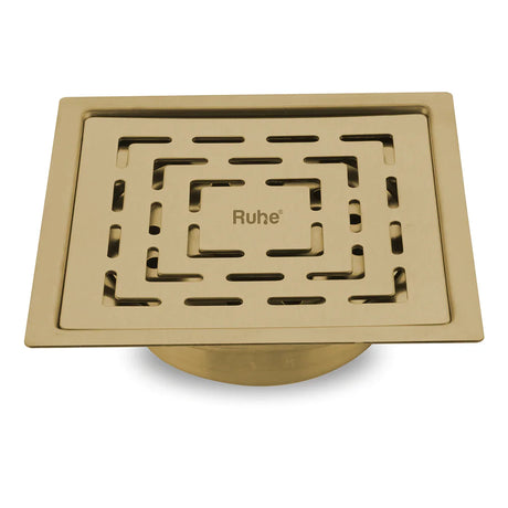 Sapphire Square Flat Cut Floor Drain