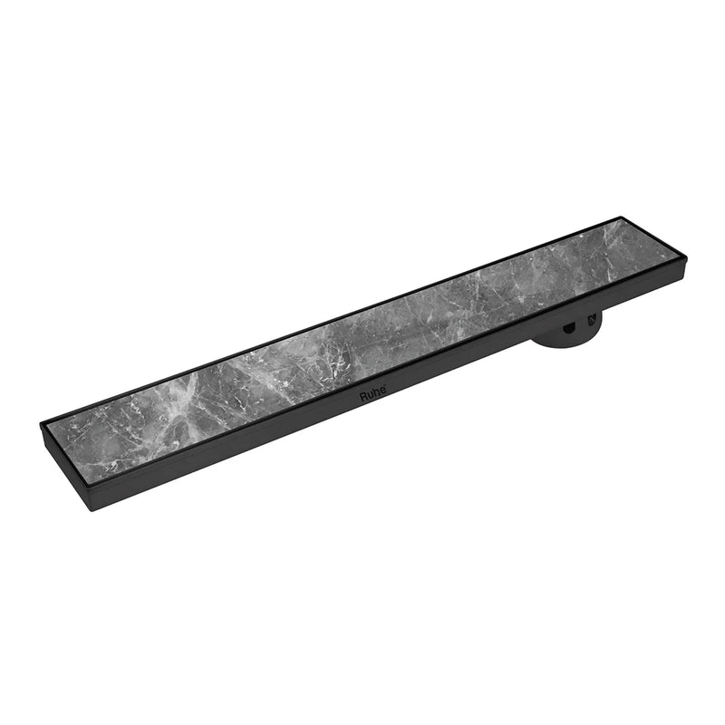 Marble-Insert Shower Drain Channel Coloured (5 inches)